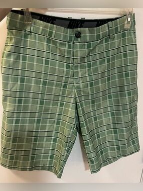 Nike Golf Dri-FIT Flex Plaid Shorts - (Men's Size Medium/34)